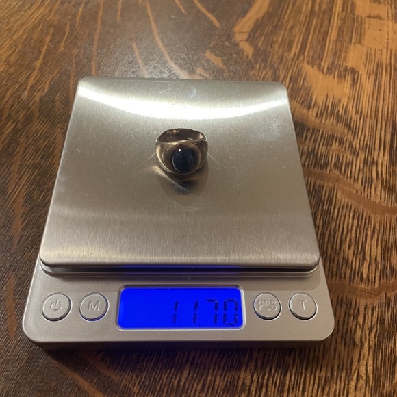 Vintage 14k Gold Star Sapphire Ring 11.7g Size 7.5 - Picture 3 of 9